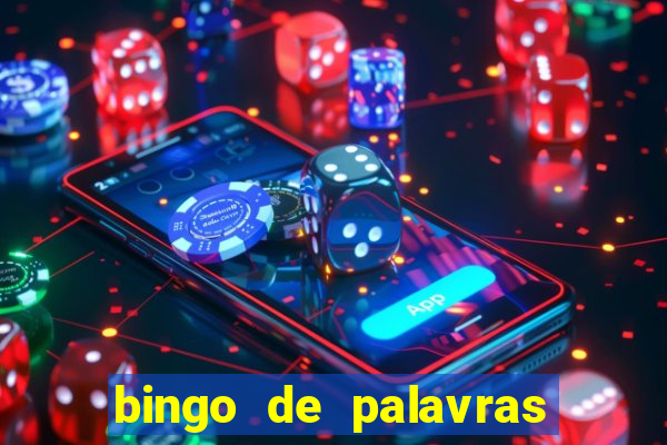 bingo de palavras cha de bebe